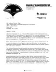 Letter from County Board of Commissioners Kalamazoo Michigan to Commission - UNT Digital Library Letter from County Board of... 