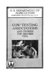 Cow-testing associations, and stories the records tell. - UNT Digital Library Cow-testing associations, and stories the records tell.