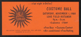 [Costume ball invitation] - UNT Digital Library [Costume ball invitation]