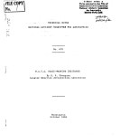 N.A.C.A. Stall-Warning Indicator - UNT Digital Library N.A.C.A. Stall-Warning Indicator