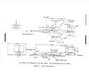 Lift, Drag, Static Stability, and Buffet Boundaries of a Model of the McDonnell F3H-1N Airplane at Mach Numbers from 0.40 to 1.27... 