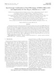 Spectroscopic Confirmation of the Fifth Image of SDSS J1004... SDSS J1004+4112 and Implications for the M_BH-sigma_* Relation at... 