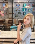 이진, 금발 단발머리도 완벽 소화…물오른 동안 미모｜동아일보 이진, 금발 단발머리도 완벽 소화…물오른 동안 미모