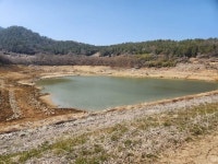 하루 2100톤씩 물 부어도 저수율 3%…최악 가뭄 완도군 ‘신음’｜동아일보 하루 2100톤씩 물 부어도 저수율 3%…최악 가뭄 완도군 ‘신음’