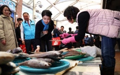 순천 전통시장 방문한 김건희 여사…특산물 구입하며 상인 격려｜동아일보 순천 전통시장 방문한 김건희 여사…특산물 구입하며 상인 격려