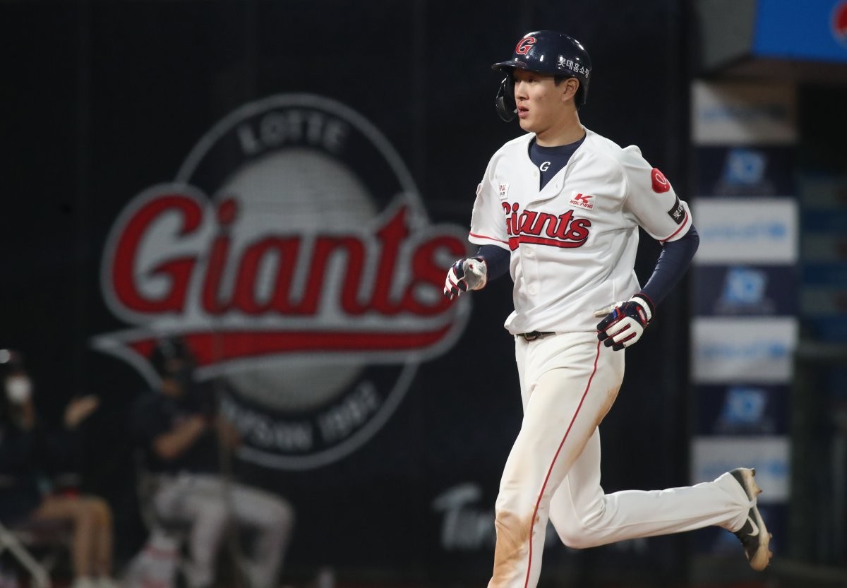 나승엽의 홈런으로 롯데, KIA에 4-3 역전승!