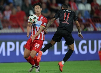 설영우 UCL 2경기 연속 도움…즈베즈다는 5-1 대승｜동아일보 설영우 UCL 2경기 연속 도움…즈베즈다는 5-1 대승