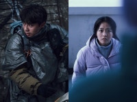 ‘콘크리트 유토피아’ 부부 호흡 박서준·박보영 “첫 만남에... ‘콘크리트 유토피아’ 부부 호흡 박서준·박보영 “첫 만남에 웨딩촬영”