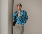 셀럽들의 선택, DINT - J1422 레오파드 니트 가디건 셀럽들의 선택, DINT