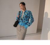 셀럽들의 선택, DINT - J1422 레오파드 니트 가디건 셀럽들의 선택, DINT