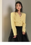 딘트 SK2435 린다 샤 레이어드 밴딩 언발 스커트