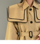 셀럽들의 선택, DINT - J1798 세일러 카라 벨트 트렌치코트 셀럽들의 선택, DINT