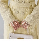 셀럽들의 선택, DINT - J1830 셀시 트위드 프린지 더블 롱 자켓(벨트SET) 셀럽들의 선택, DINT