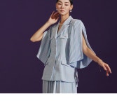 셀럽들의 선택, DINT - J1871 블랑 트위드 플리츠 케이프 싱글 자켓 셀럽들의 선택, DINT