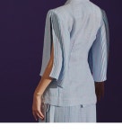 셀럽들의 선택, DINT - J1871 블랑 트위드 플리츠 케이프 싱글 자켓 셀럽들의 선택, DINT