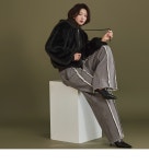 셀럽들의 선택, DINT - J2122 후드 세트 퍼 기모 집업 셀럽들의 선택, DINT