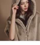 셀럽들의 선택, DINT - J2439 페이크 퍼 후드 집업 셀럽들의 선택, DINT