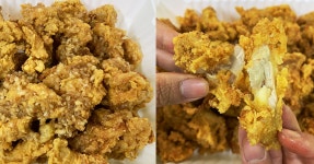 양치질 세번할 각오로 먹어야한다는 어느 치킨집 신메뉴 | 디스패치 | 뉴스는 팩트다! 양치질 세번할 각오로 먹어야한다는 어느 치킨집 신메뉴
