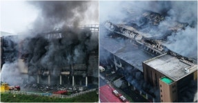 폭격 맞은 듯한 쿠팡 덕평물류센터 | 디스패치 | 뉴스는 팩트다! 폭격 맞은 듯한 쿠팡 덕평물류센터