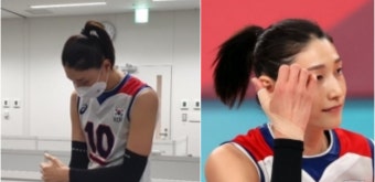 [올림픽] 울컥한 김연경 