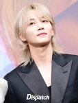 [현장포토] 금발의 테리우스…정한, 천상계 비주얼 | 디스패치 | 뉴스는 팩트다! [현장포토] 금발의 테리우스…정한, 천상계 비주얼