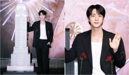 BTS 진, 美 랜드마크 섰다...엠파이어 스테이트 빌딩 점등 | 디스패치 | 뉴스는 팩트다! BTS 진, 美 랜드마크 섰다...엠파이어 스테이트 빌딩 점등