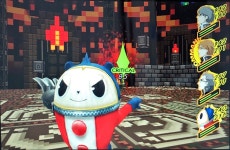 크리 터트린 쿠마의 당당한 표정. | 페르소나 4 더 골든 | 미니맵