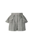 WIZWID:위즈위드 - [Alexander McQueen:알렉산더맥퀸]알렉산더맥퀸 여성 러플 헤링본 쇼츠 571352QMJ05 WIZWID