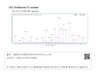 대한민국 국회도서관 | 정보검색 > 소장정보 검색 > (41) Prednisone-21-acetate (가) LC-Q-TOF-MS spectra (41) Prednisone-21... 