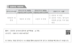 대한민국 국회도서관 | 정보검색 > 소장정보 검색 > 업종변경 개정연혁 업종변경 개정연혁