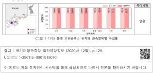 대한민국 국회도서관 | 정보검색 > 소장정보 검색 > <그림 3-176> 통영 조위관측소 위치와 관측항목별 수집률  통영... 