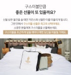 포포 초경량 구스다운이불(민트/레드)