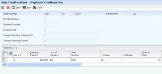 Working with Picking