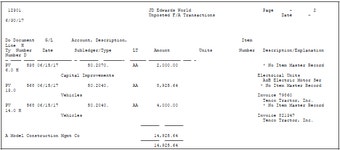 Work with G/L Journal Entries