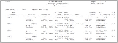 Print Standard Reports