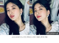 [다나 버튼]히아신스 스터드 귀걸이 [W CONCEPT]