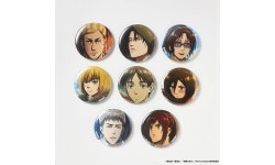 굿즈) ~25/04/24 - 도키도키굿즈 [25년 06월 발매] 진격의 거인 시부야 팝업 스토어 공식 Re:lighting 트레이딩 캔 뱃지 랜덤 단품 (진격거... 