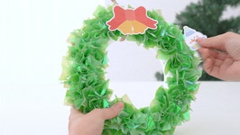 [민화샵] 크리스마스 스티로폼 리스 만들기 | 주식회사 다운포스 - 예스24