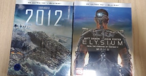 [판매완료]2012 4k,엘리시움 4k 미개봉 일괄 팝니다(추가 블루레이 1장 증정) - DVDPrime