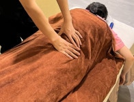 요코하마 차이나타운 시진 카우룬 스파에서 대만식 발 마사지를
