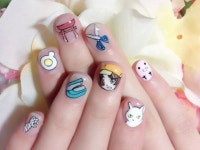Bakemonogatari Nails ! (5/6) | Anime Gallery | Tokyo Otaku Mode (TOM) Shop: Figures & Merch From Japan Bakemonogatari Nails... 