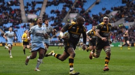 Match Report - Wasps 32 - 22 Worcester | 10 Jan 2016 Aviva Premiership: Wasps beat Worcester 32-22 at the Ricoh Arena