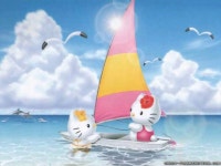 Summer PC, Hello Kitty Hawaii HD wallpaper | Pxfuel