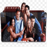 Phoebe Buffay Chandler Bing Ross Geller Rachel Green Friends, Season 6, serie friends, png | PNGEgg