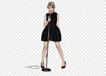 Taylor Swift, singing Taylor Swift, png | PNGEgg