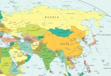 Asia Political Map HD wallpaper | Pxfuel