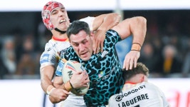 Match Report - Catalans 14 - 6 Leigh | 25 Feb 2023 Catalans Dragons 14-6 Leigh: Newly-promoted Leopards threaten Super League... 