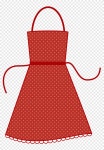 Apron, Red Apron s, kitchen, cooking png | PNGEgg