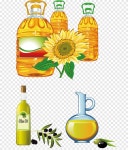 해바라기 유 식용유, 기름, 음식, 올리브 png | PNGEgg