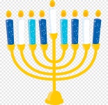 Menorah Hanukkah, menorah, hanukkah png | PNGEgg